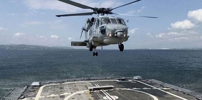 Helikopterler milli gemilere yerli teknoloji yardımıyla inecek!
