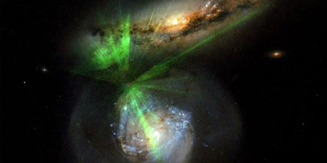 Bilim insanları açıkladı: Dünyadan 5 milyar ışık yılı uzaklıkta ‘galaktik uzay lazeri’ tespit edildi