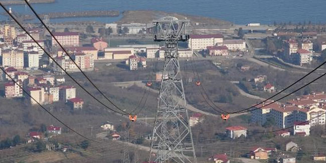 Karadeniz’in en uzun teleferiği, 4 yıl sonra çalıştırılıyor
