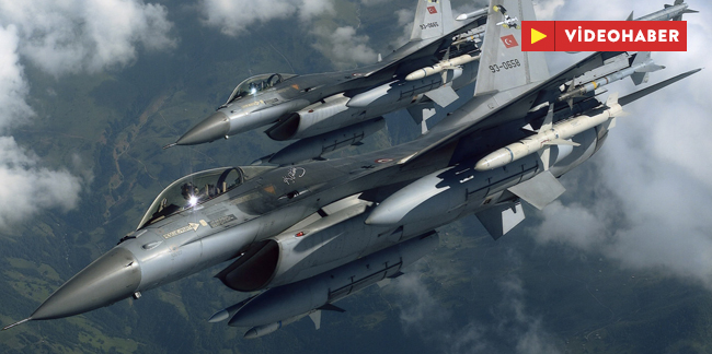 F-16'lar Terör Yuvalarını Böyle Vurdu