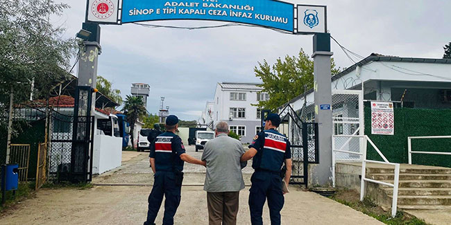 Sinop’ta hırsızlıktan 24 yıl hükümlü şahıs yakalandı