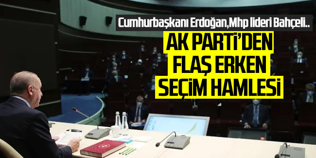 İşte AK Parti'nin erken seçim tartışmasını bitirme planı