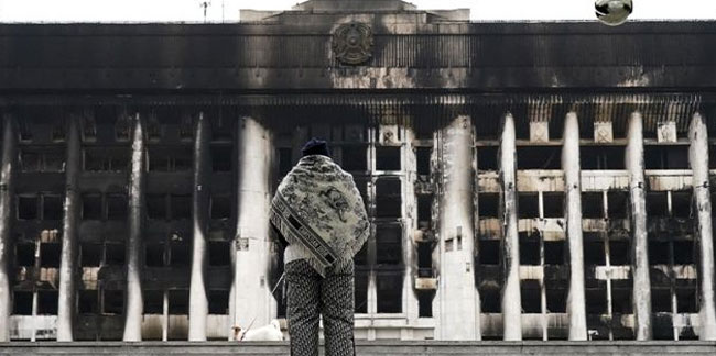 Kazakistan'da eylemler bastırıldı! Almatı şehri harabeye döndü