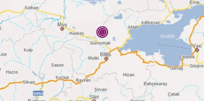 Bir deprem daha! Bu sefer Doğu Anadolu sallandı!