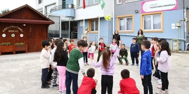 Giresun'da çocuklar için "kültür dostu okul"