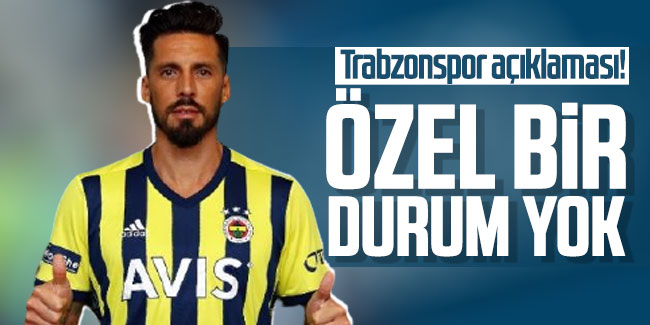 Sosa'dan Trabzonspor açıklaması! Özel bir durum yok