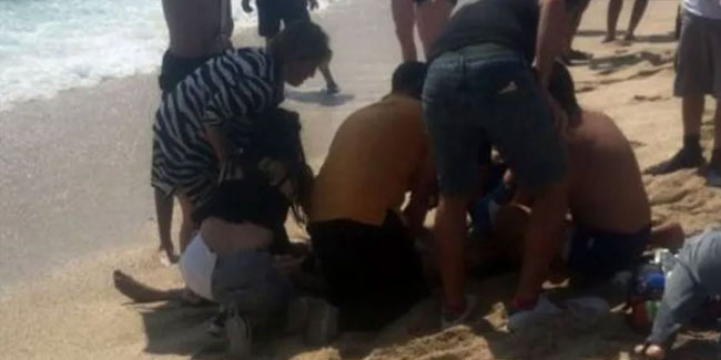 Antalya'da denize giren Alman turist kurtarılamadı
