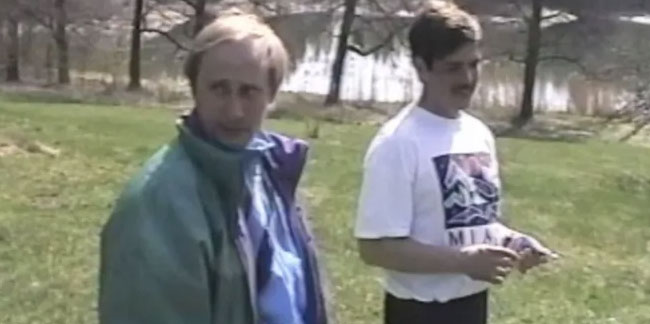 Putin'in 30 yıl önce çekilen görüntüleri yayınlandı: 'Maço imajından çok uzak'