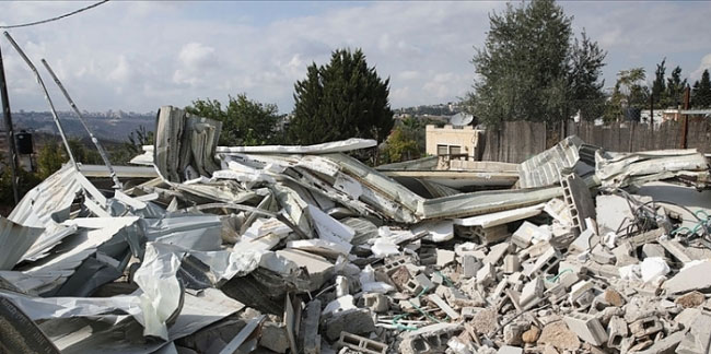 İsrail, yıktığı evlerin masraflarını Filistinlilerden tahsil ediyor