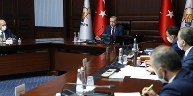 Erdoğan Başkanlığı'nda kritik toplantı başladı