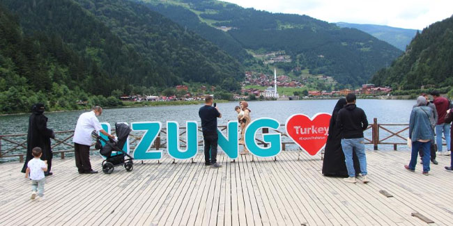 Arap turistler Trabzon’dan vazgeçemiyor