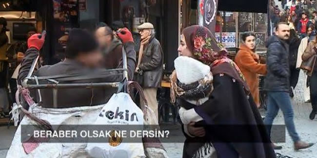 Dilenci kılığına giren CNN Türk muhabiri Sema Akbulut'a ahlaksız teklif