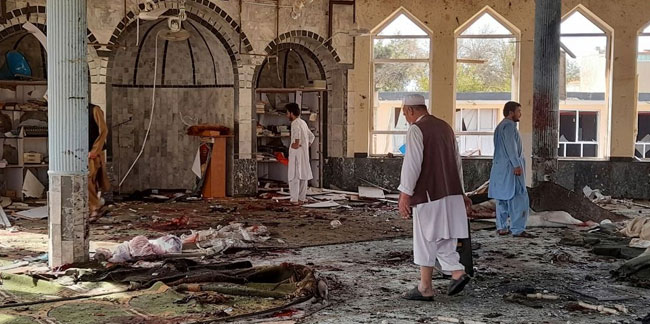 Afganistan'daki cami katliamını DEAŞ üstlendi