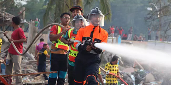 Tayland'da korkunç patlama! 9 ölü 115 yaralı