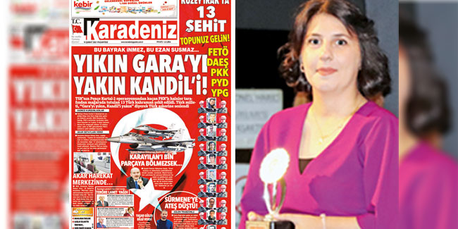 En iyi sayfa mizampaj ödülü Elif'in Yıkın Gara'yı yakın Kandil'in