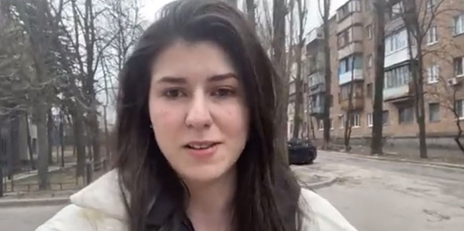 Ukrayna’daki kadın gazeteci gözyaşlarıyla anlattı: Belki son yayınım