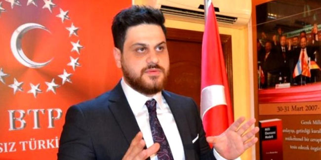 BTP lideri Baş'tan "Yıkılış Türkiye dizisi çekiliyor" iddiası