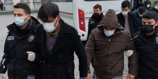 Samsun'da DEAŞ'tan 9 kişi sınır dışı edildi
