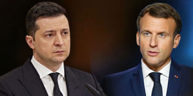Macron'dan Zelenskiy'e soğuk duş: Kiev'in AB üyeliği 20 yıl sürebilir