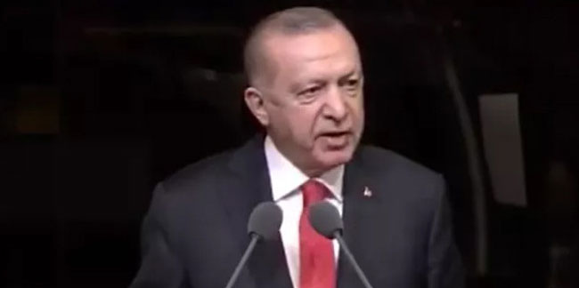 Cumhurbaşkanı Erdoğan: Dilimizde çoraklaşma sürecini yaşıyoruz