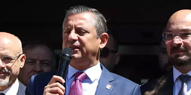 CHP Genel Başkanı Özgür Özel: Yerinde sayanı, yerinde tutmayacağız