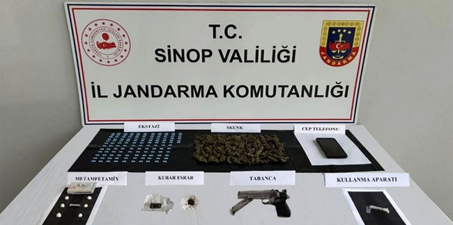 Sinop'ta uyuşturucu operasyonu: 5 gözaltı