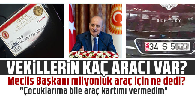 Mehmet Ali Çelebi'nin 45 milyonluk 'tahsisli' aracı!