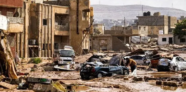 Libya'da sel felaketi: 2 binden fazla ölü, 7 bin kayıp