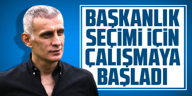 İbrahim Hacıosmanoğlu Trabzonspor başkanlık seçimi için çalışmaya başladı