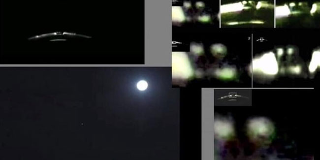 Marmara Denizi üstünde görülen UFO olay oldu
