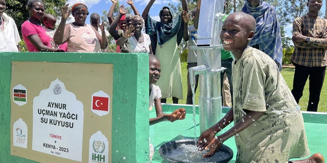 İHH İnsani Yardım Vakfı 2023'te 15 ülkede 864 su kuyusu açtı!