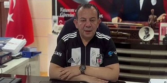 Tanju Özcan Beşiktaş formasıyla Bakan Soylu'ya seslendi!
