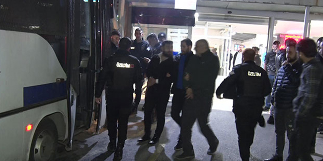 İnşaat çetesi üyelerinden 30 kişi tutuklandı