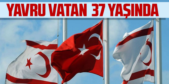 Kuzey Kıbrıs Türk Cumhuriyeti, 37'nci yaşına girdi