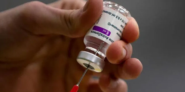 Koronavirüs aşısı olan genç kadının başına talih kuşu kondu