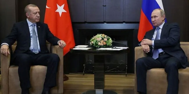 Putin'den Cumhurbaşkanı Erdoğan'a tebrik mesajı