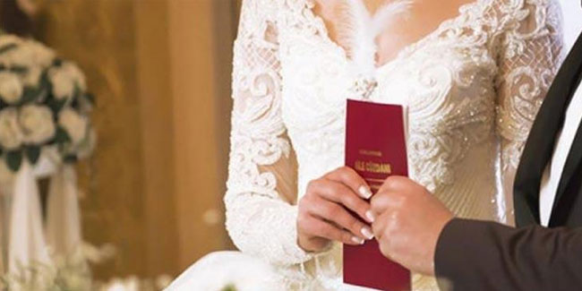 Giresun’da 10 ayda 629 nikah kıyıldı