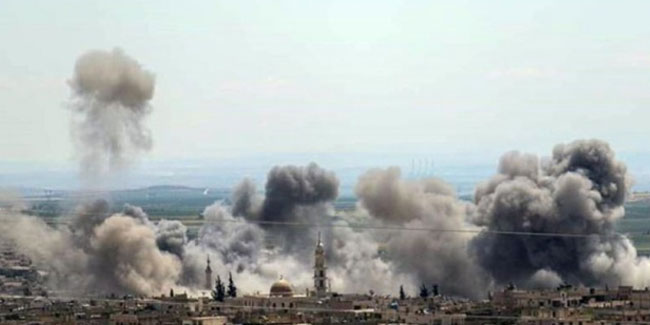Esad rejimi İdlib'i vurdu: 10 ölü