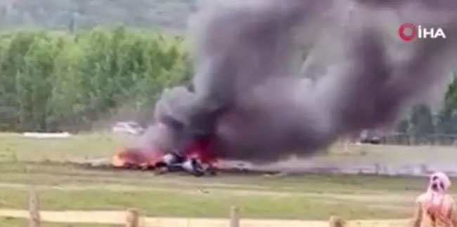Rusya’da turistleri taşıyan helikopter elektrik kablolarına takıldı! 6 kişi öldü