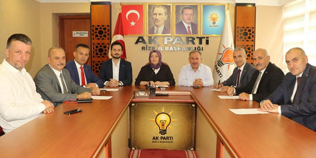 AK Parti Rize’de 5 ilçe başkanı aday adayı olmak için istifa etti