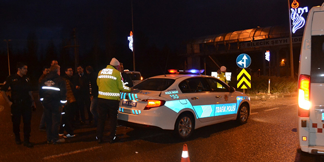 Bilecik'te trafik kazası; 1 kişi yaralandı
