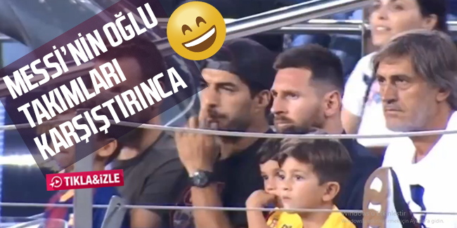 Messi'nin oğlu Mateo'dan şaşkına çeviren sevinç!