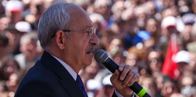 Cumhurbaşkanı adayı Kılıçdaroğlu: Bu düzeni ters düz edeceğiz