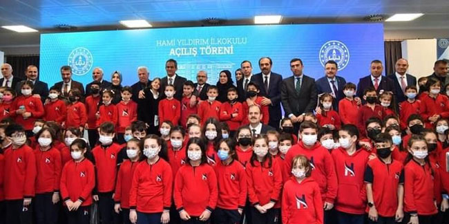 Bakan Özer Trabzon'da Hami Yıldırım İlkokulu'nu açtı