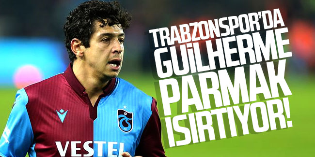 Trabzonspor'da Guilherme parmak ısırtıyor!