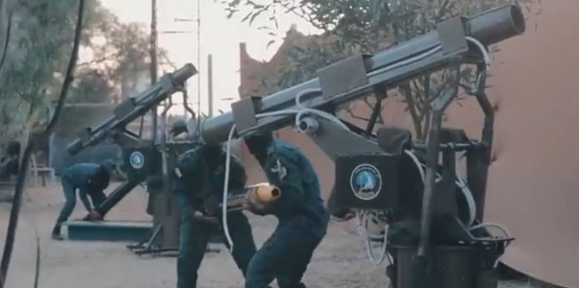 Hamas kendi imkanıyla geliştirdi: İşte "Mutabar 1" hava savunma sistemi!