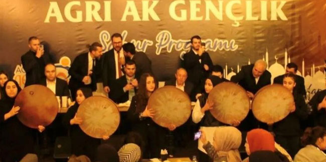 AKP'de şatafatlı sahur çelişkisi: Savcı Sayan faturayı paylaştı