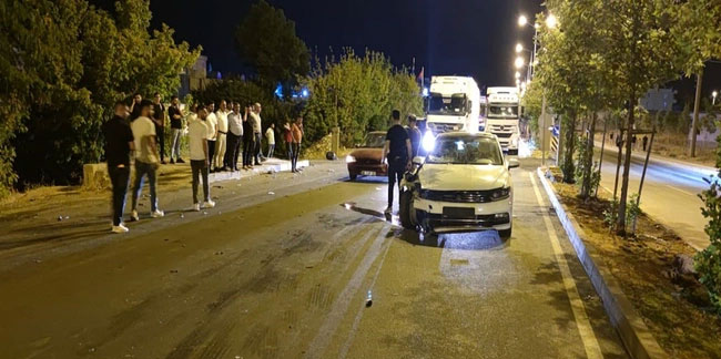 Diyarbakır'da otomobil elektrikli bisiklet sürücüsüne çarptı!