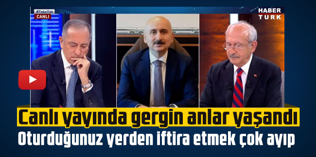 Bakan Karaismailoğlu Kılıçdaroğlu'nun iddialarına canlı yayında yanıt verdi