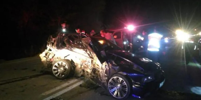 Burdur'da feci kaza: 2'si kardeş 3 kişi hayatını kaybetti